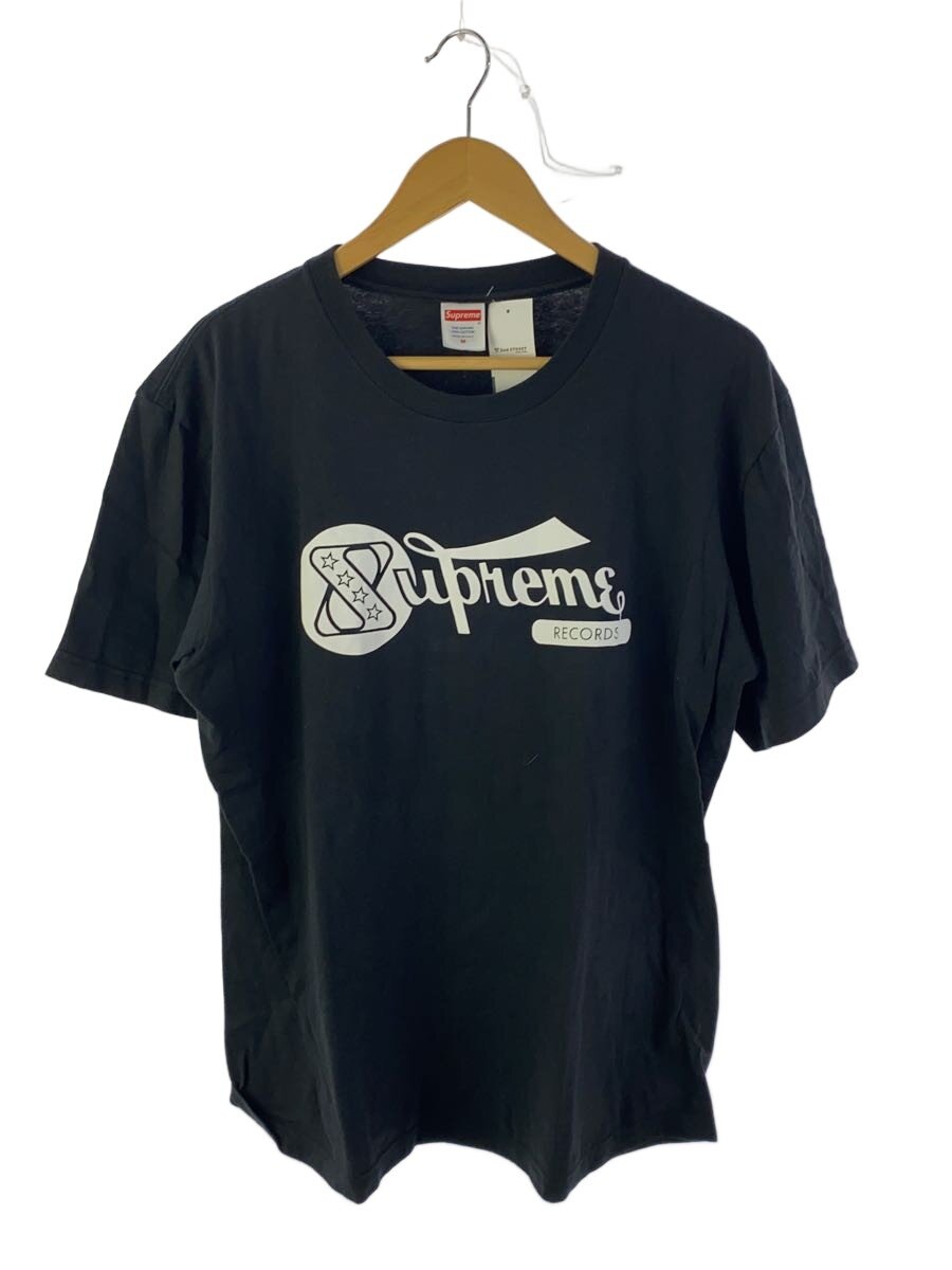 【中古】Supreme◆24ss/Records Tee/M/綿織物/BLK【メンズウェア】