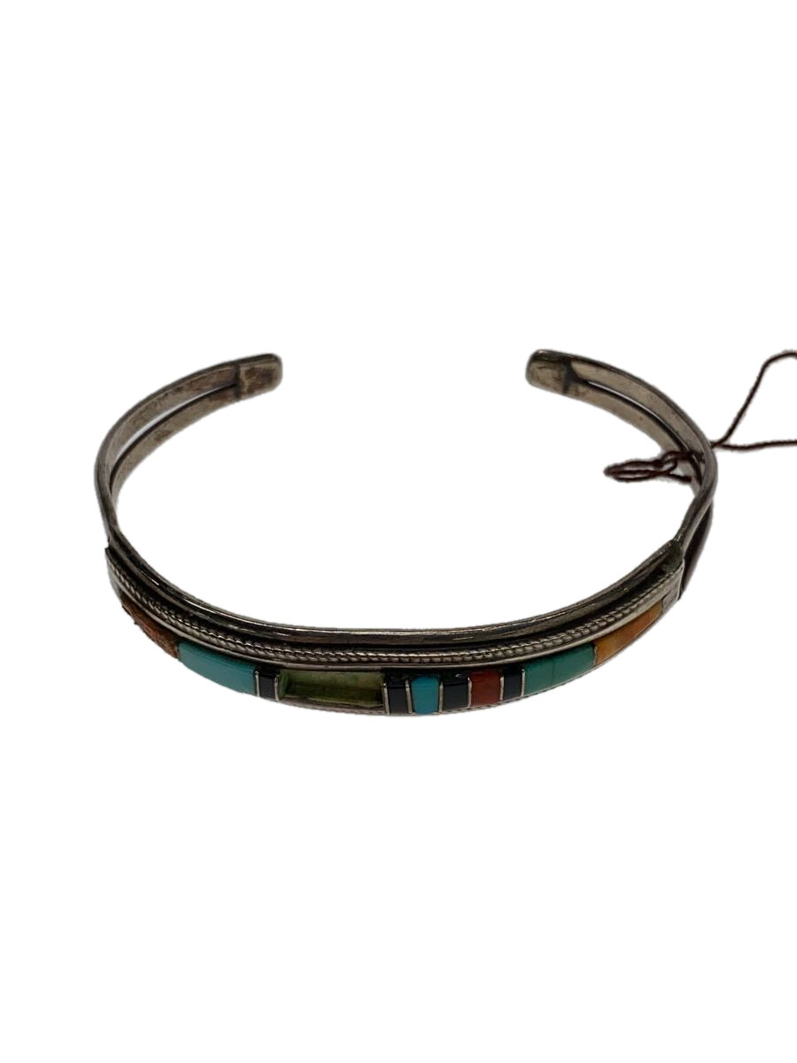 【中古】NAVAJO◆バングル/SILVER/マルチ色つや/レディース/? NULL ?【服飾雑貨他】