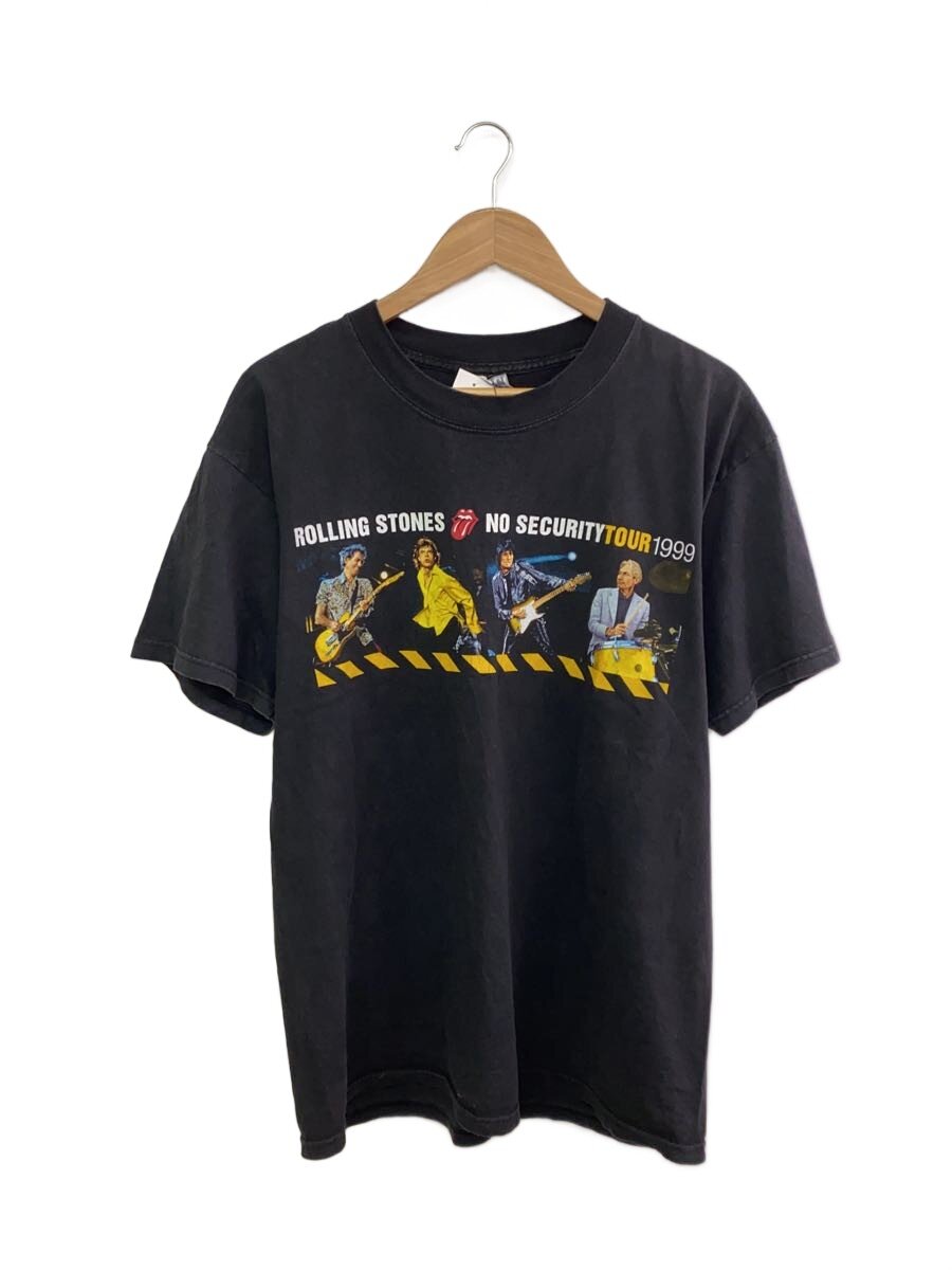 【中古】GILDAN◆ROLLING STONES/NO SECURITY TOUR 1999/プルオーバー/L/綿織物/BLK【メンズウェア】