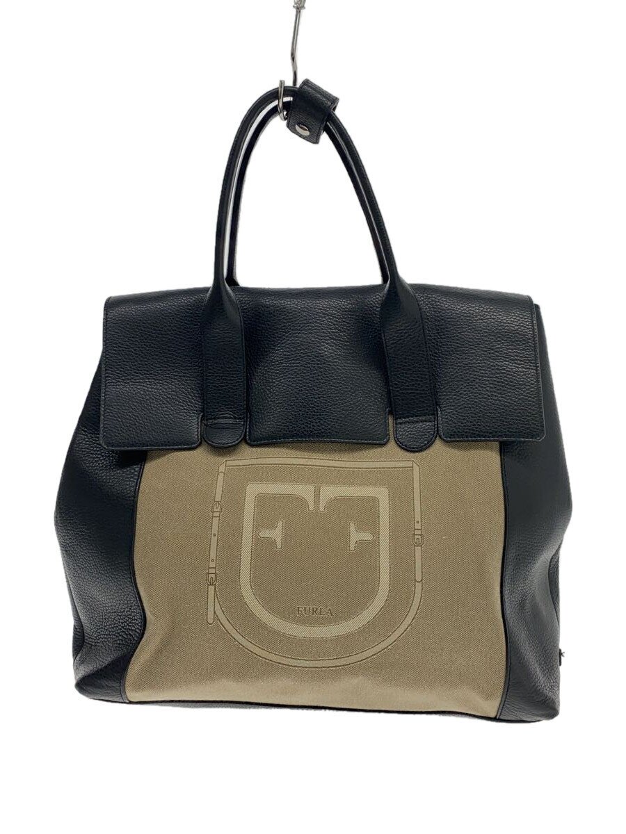 【中古】FURLA◆御徒面子/--/BEG/ティターノレザー/2022年ひな形【御徒面子】
