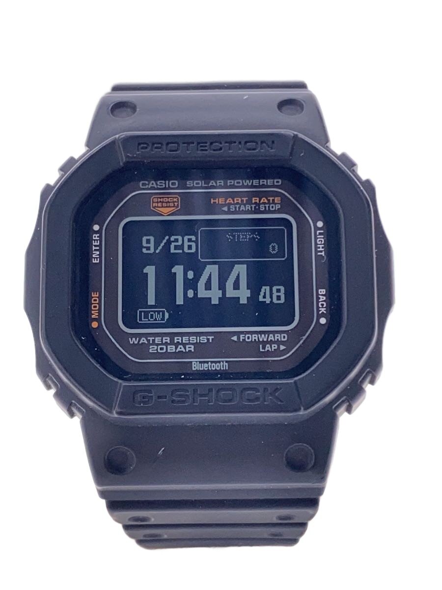【中古】CASIO◆ソーラー腕時計_G-SHOCK/デジタル/ラバー/BLK/BLK【服飾雑貨他】|2nd STREET 店