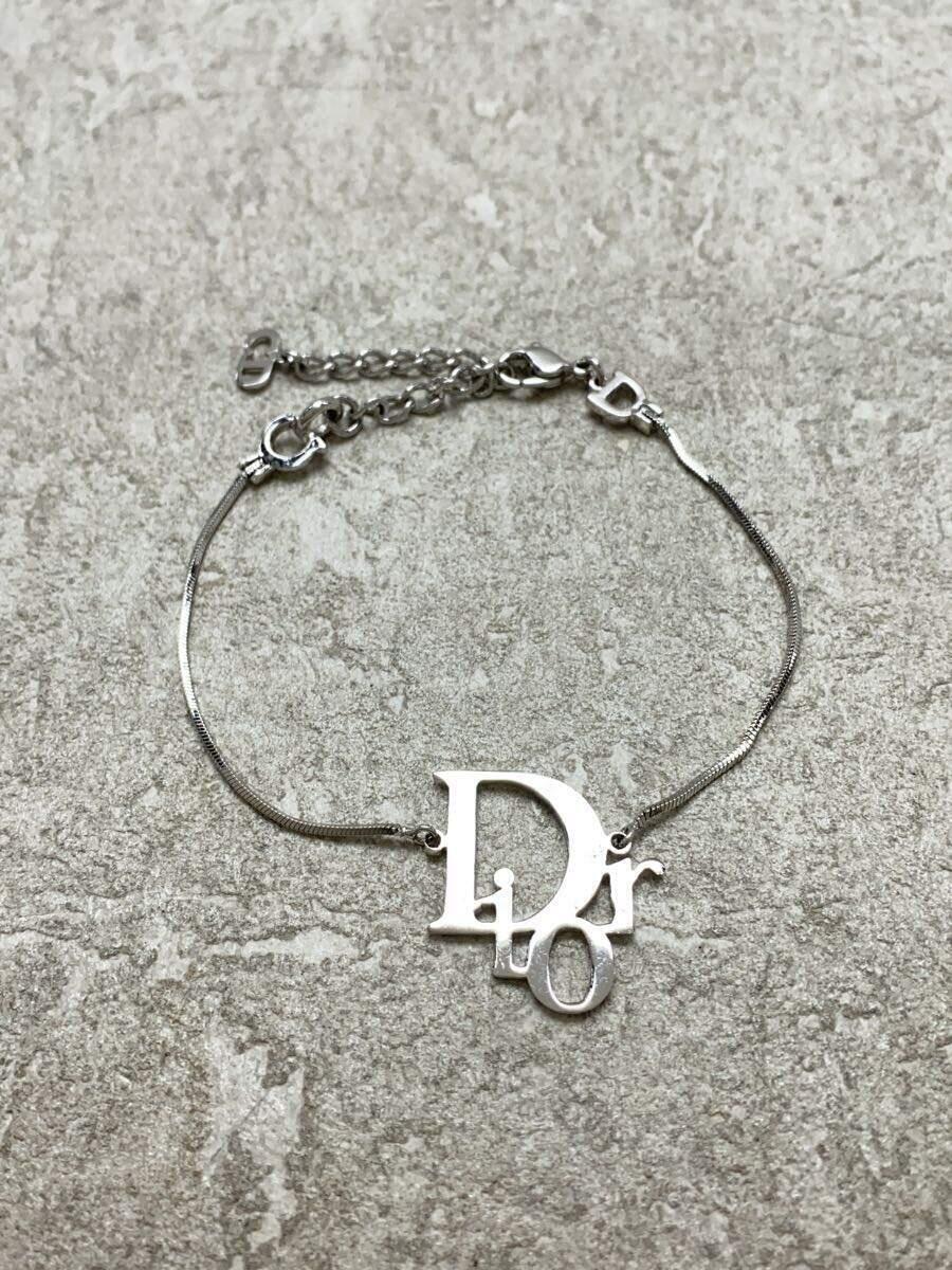【中古】Christian Dior◆ロゴスネークチェーンブレスレット/--/レディース【服飾雑貨他】