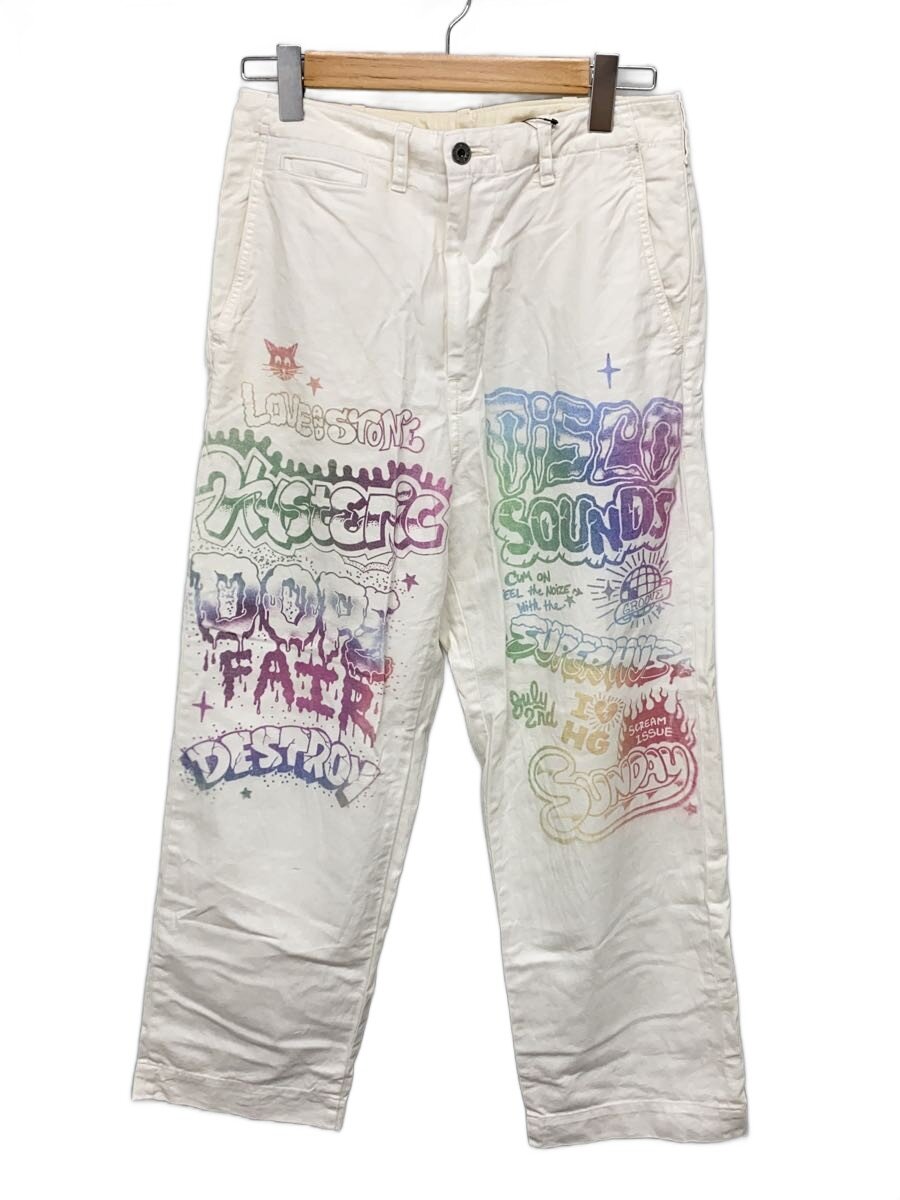 【中古】HYSTERIC GLAMOUR◆DOPEFAIR/S/綿織物/WHT/刷り上げる/02202AP03【レディースお召しもの】