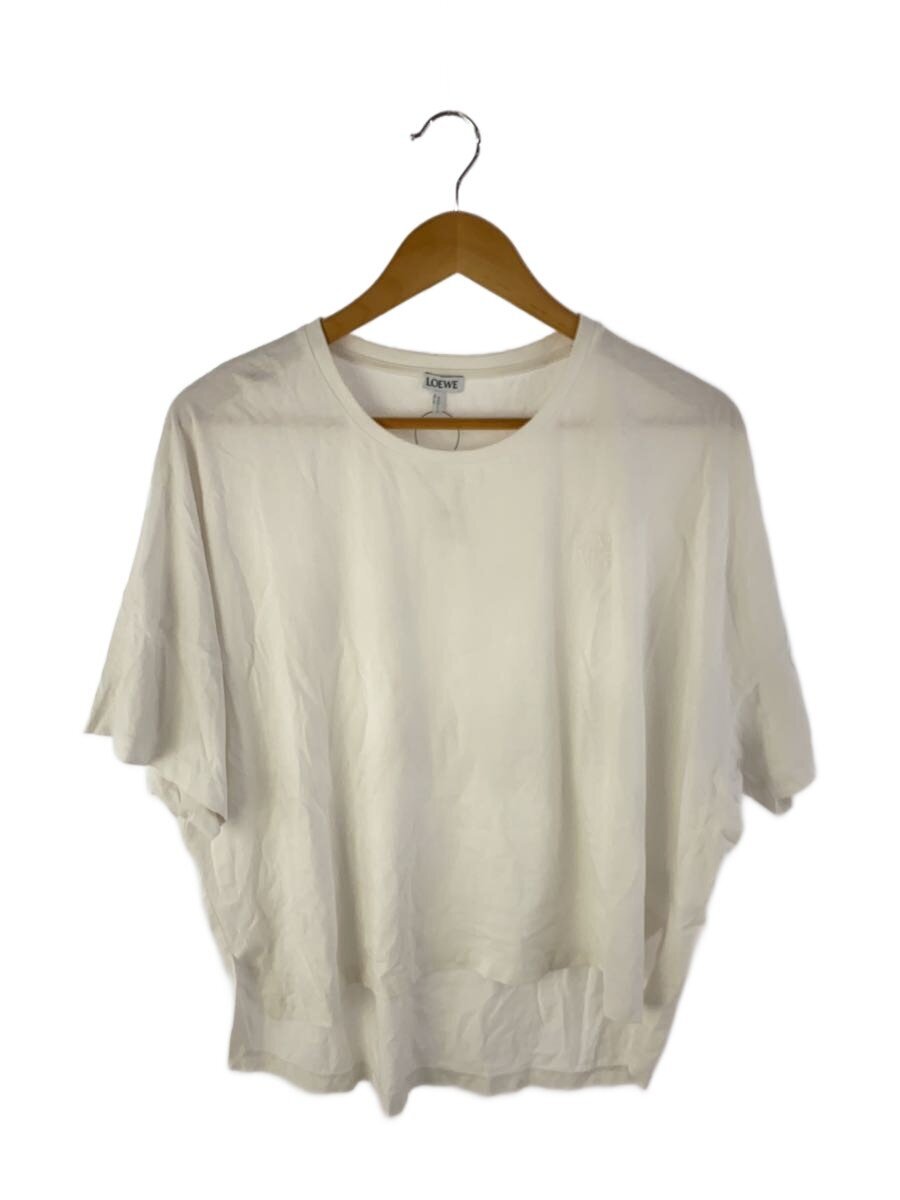 【中古】LOEWE◆アナ瓦刺しゅう/プルオーバー/M/綿織物/WHT/a-28003861【レディースお召しもの】