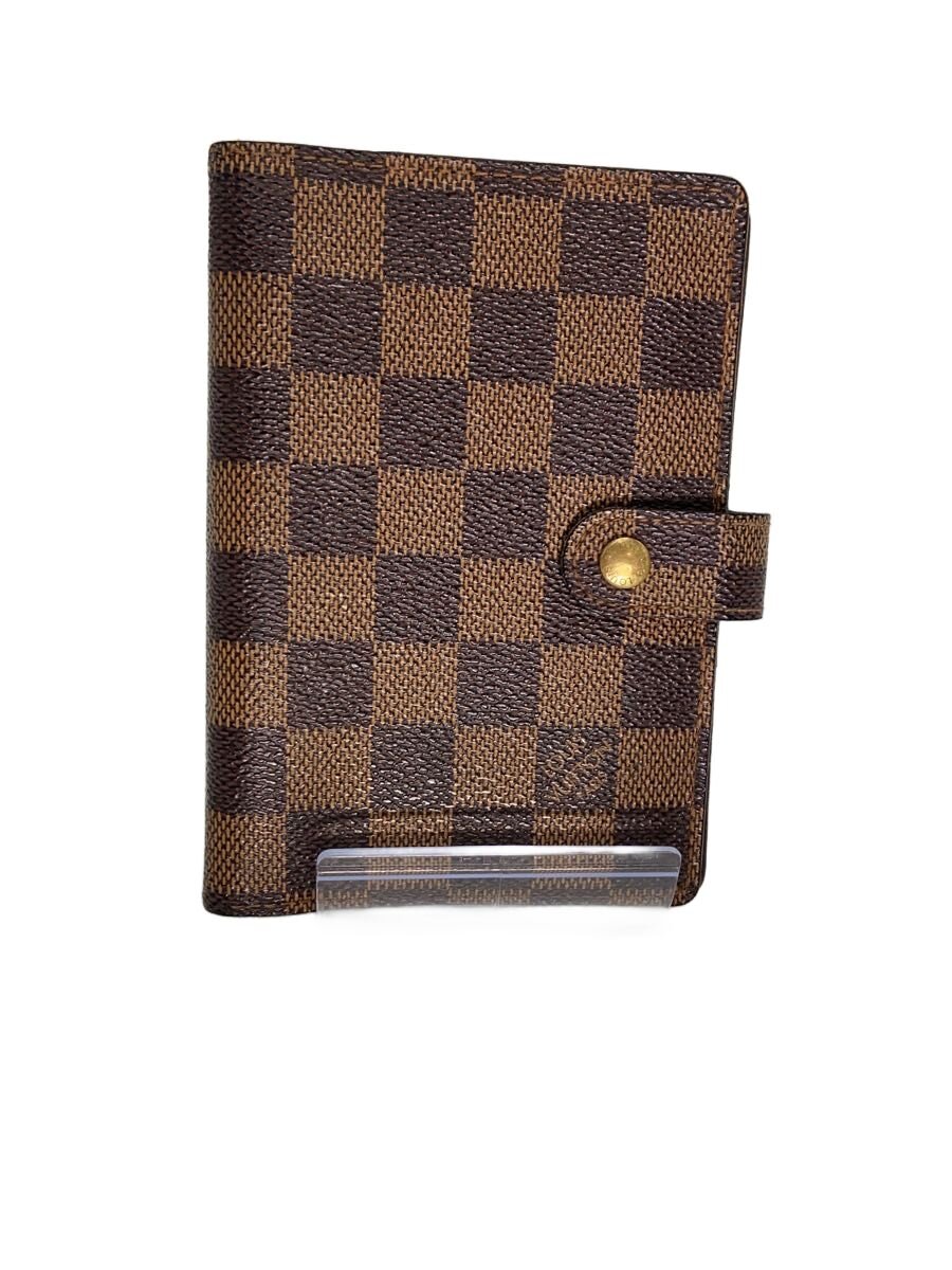 【中古】LOUIS VUITTON◆協議事項PM_ダミエ・エベヌ/--/BRW/レディース【服飾雑貨他】