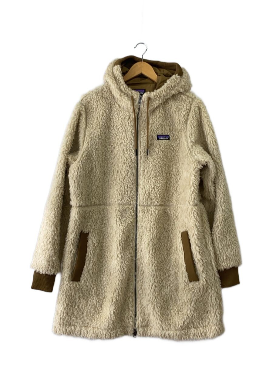 【中古】patagonia◆フリースジャケット/L/ポリエステル/CML/無地/sty25115fa23//【レディース御召しもの】