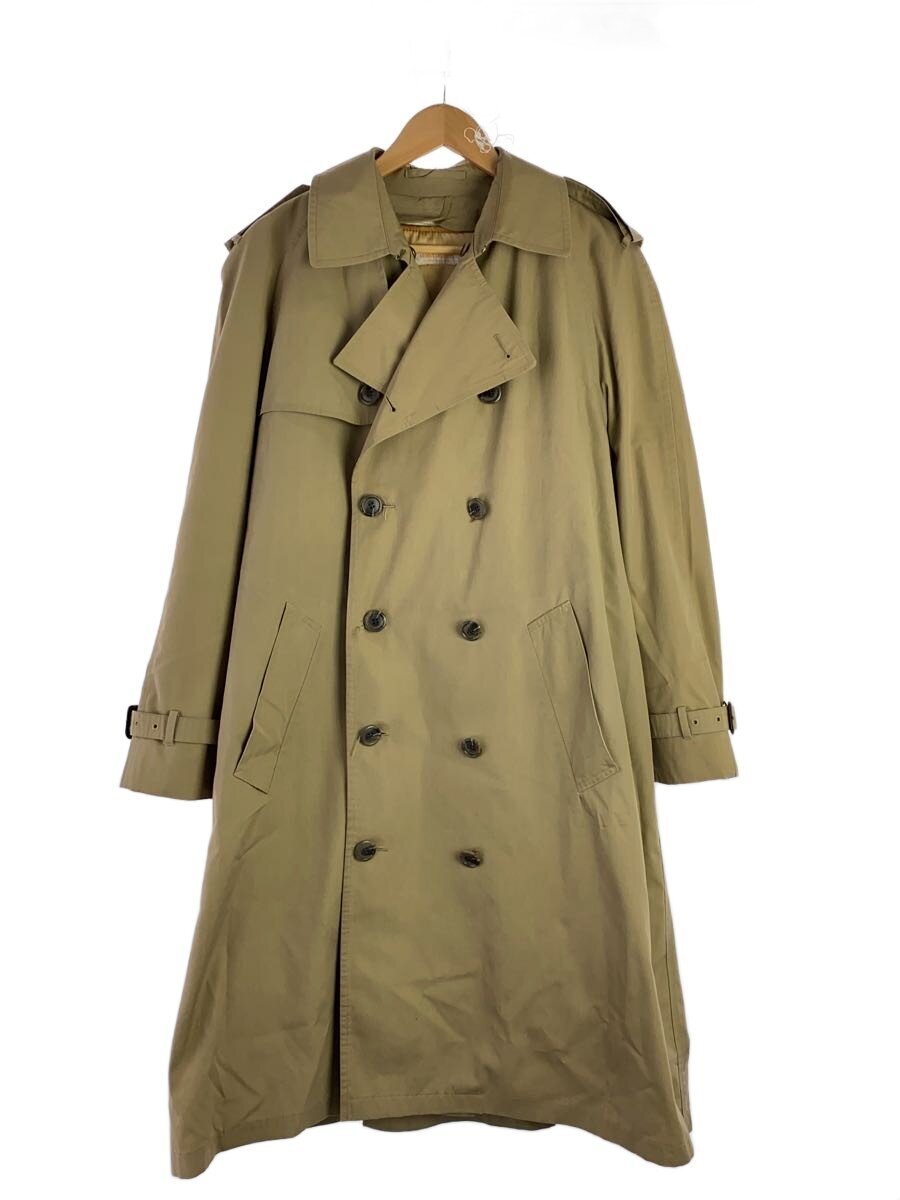 【中古】BROOKS BROTHERS◆60-70s/金字タグ/ライナー付/トレンチコート/38/ポリエステル/BEG/無地【メンズウェア】|2nd STREET 店