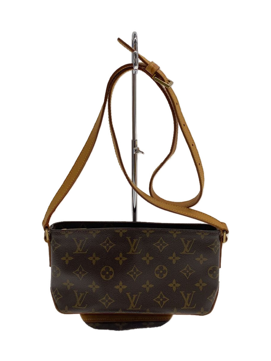 【中古】LOUIS VUITTON◆トローター_モノグラム・キャンバス_BRW/PVC/BRW【バッグ】｜2ｎｄ STREET 店