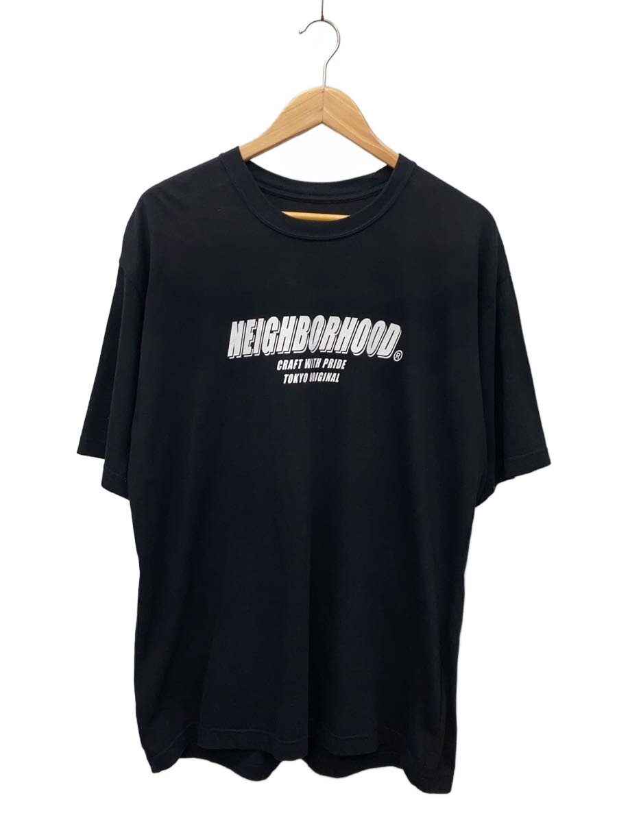 【中古】NEIGHBORHOOD◆プルオーバー/L/綿織物/BLK【メンズウェア】