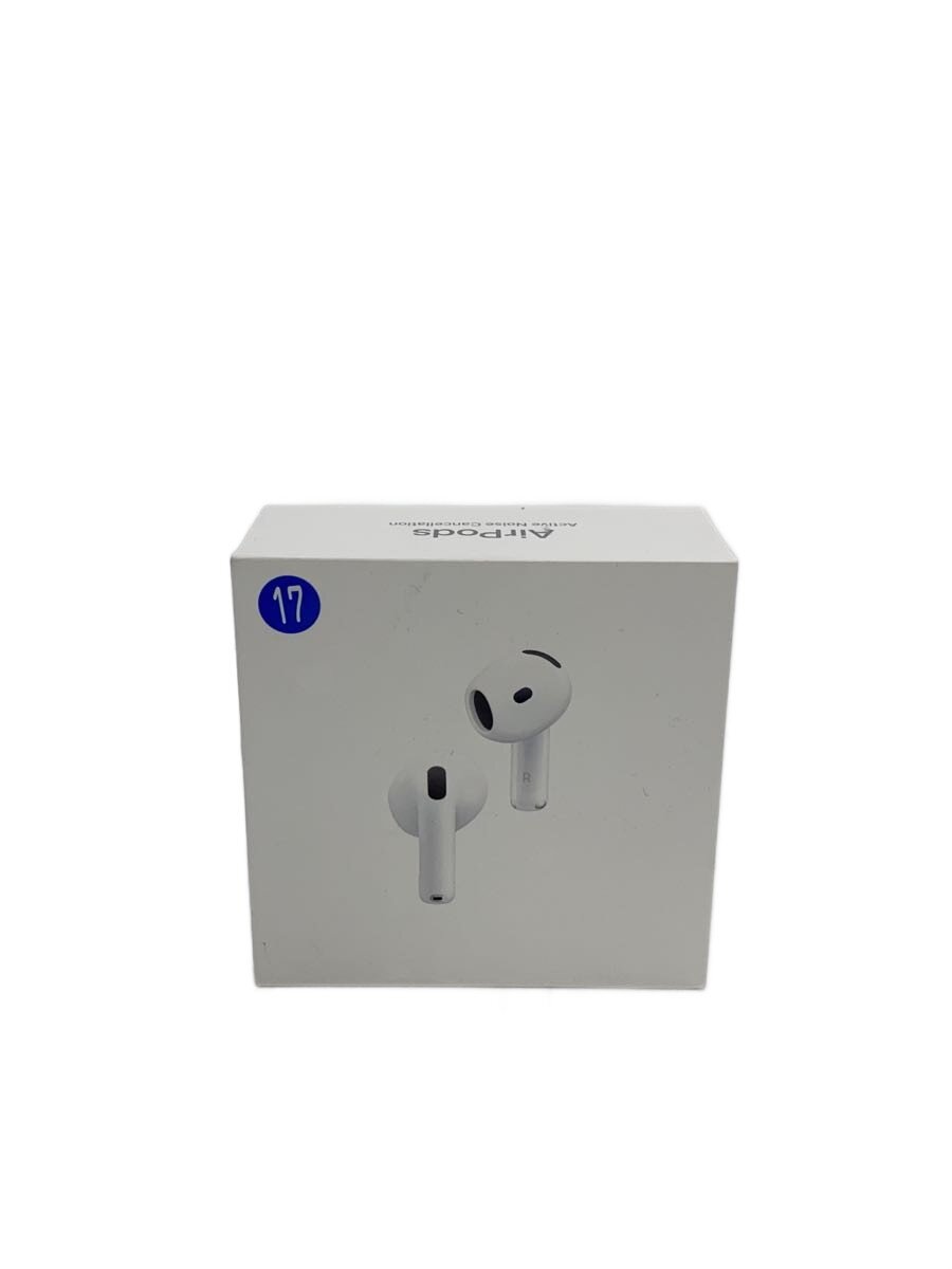 【中古】Apple◆イヤ電話機 AirPods 4 アクティブノイズキャンセリング申し受ける真似形 MXP93J/A//【家電・視覚的・オーディオ】 TV・オーディオ・カメラ-ヘッドホン・イヤホン-オーディオ