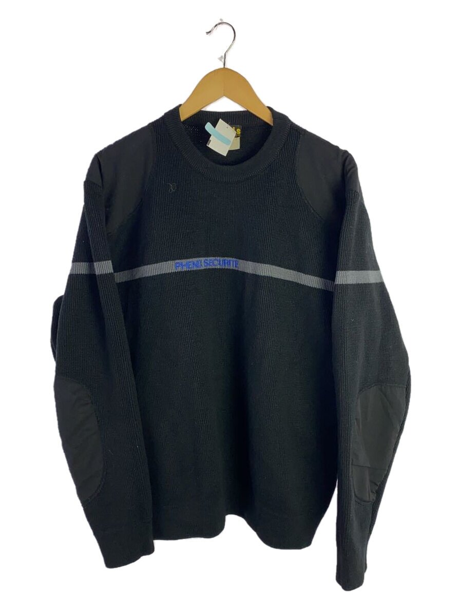 【中古】編み物・ティーシャツ(朦朦たる)/--/--/BLK【メンズウェア】