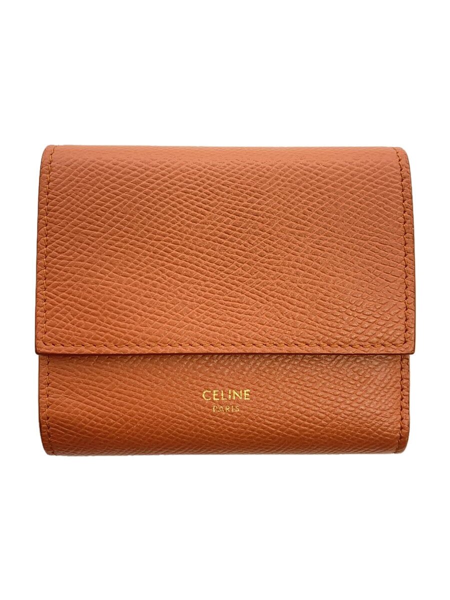 【中古】CELINE◆3つ折り財布/レザー/ORN/無地/レディース【服飾雑貨他】｜2ｎｄ STREET 店