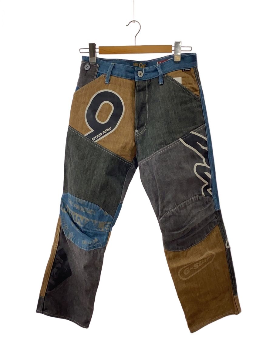 【中古】G-STAR RAW◆premium/下つ方/27/ジーンズ/マルチ色合い/d23635-d479-g213【メンズウェア】