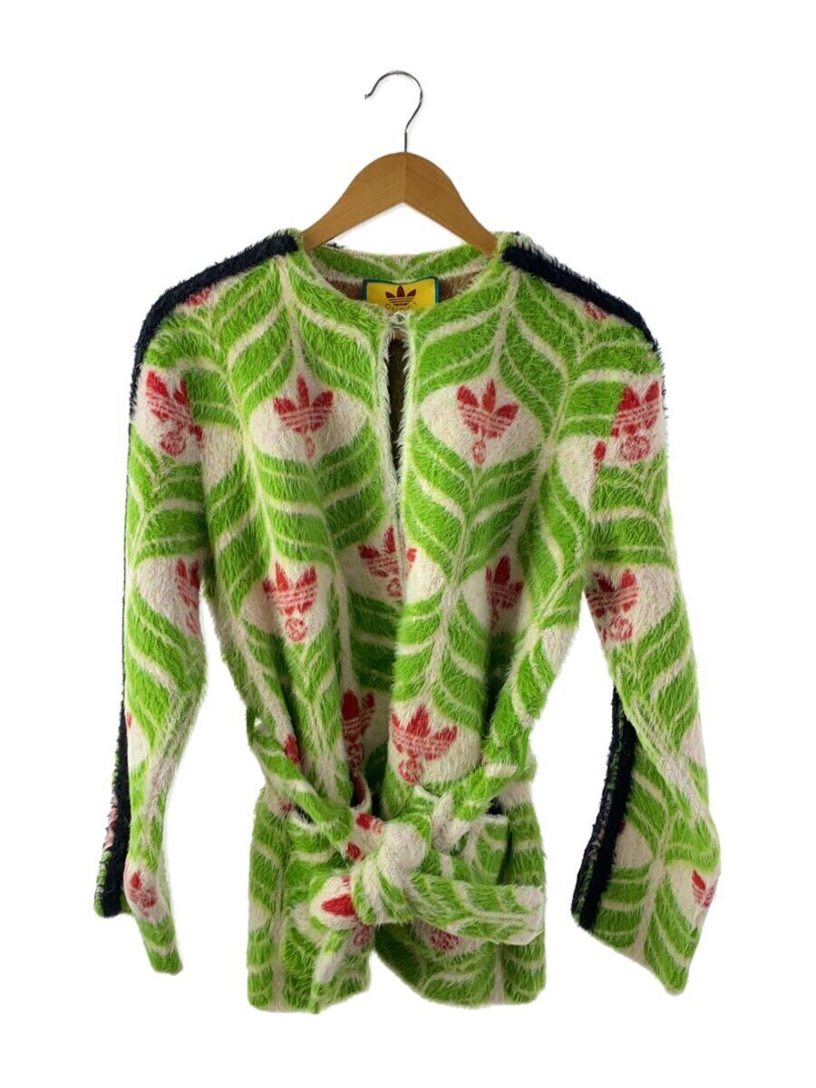 【中古】GUCCI◆ジレー(朦朦たる)/L/ナイロン/GRN/総柄/717694【レディース御召しもの】