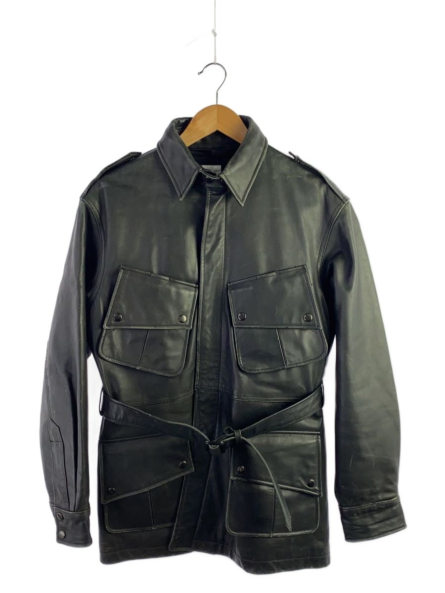 【中古】MORGAN PRODUCTIONS◆レザージャケット・ブルゾン/M/フェイクレザー/BLK//【メンズウェア】｜2ｎｄ STREET 店 11,070円