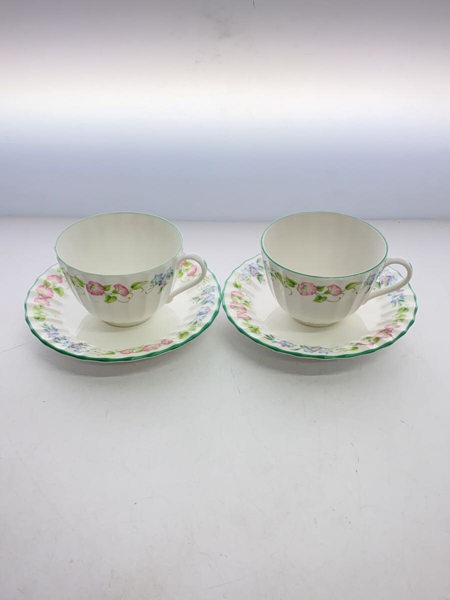 【中古】Royal Worcester◆優勝杯\u0026平円盤/2点仕掛ける/WHT/イングリシュガーデン【御厨子所備品】