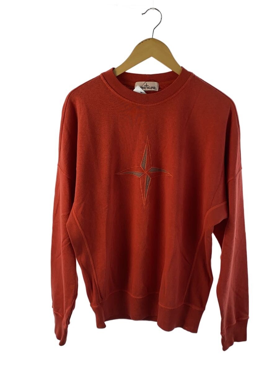 【中古】STONE ISLAND◆スウェット/M/コットン/RED/701561261【メンズウェア】|2nd STREET 店