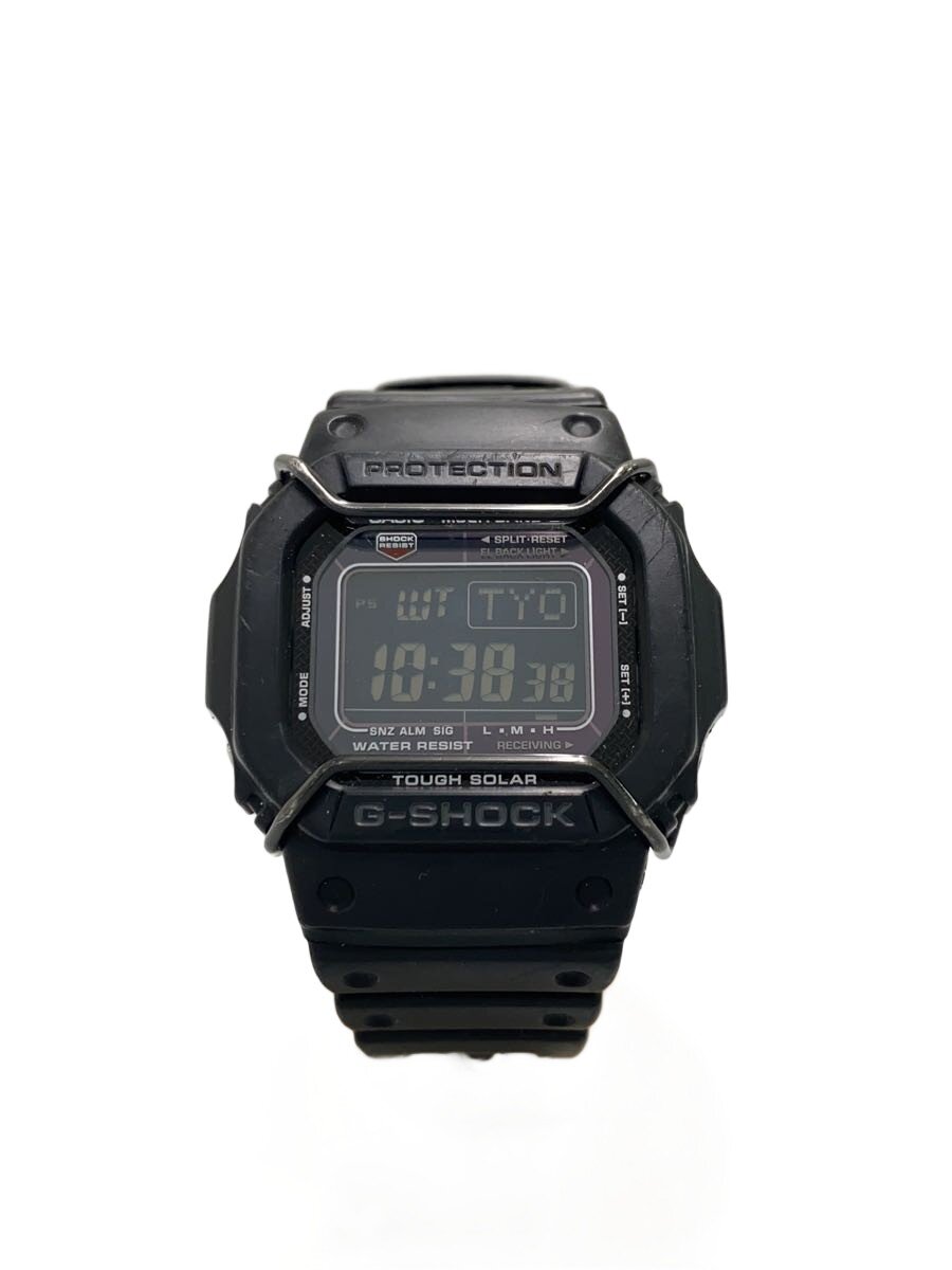 【中古】CASIO◆石英ウオッチ・G-SHOCK/デジタル/BLK【服飾雑貨他】