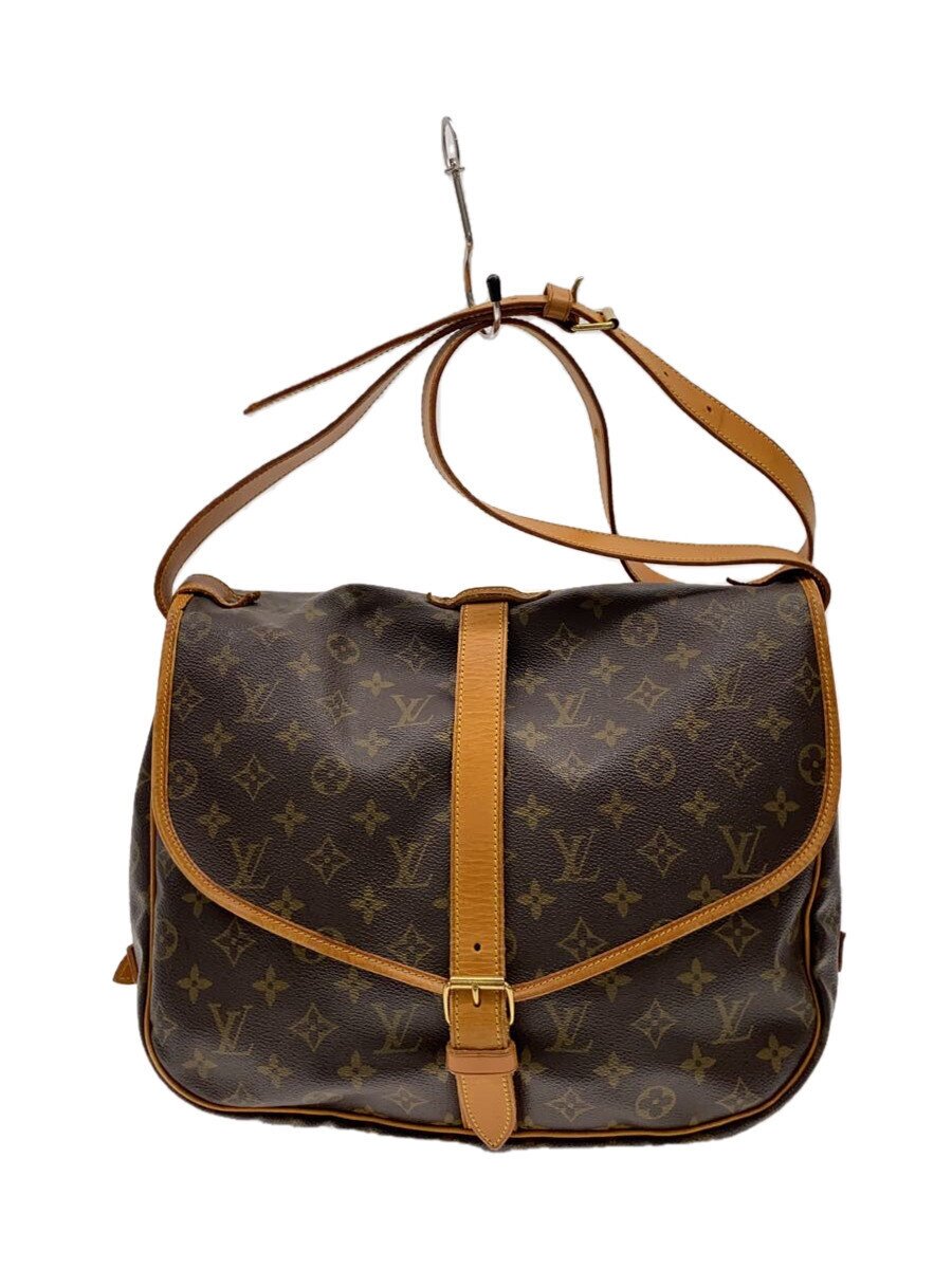 【中古】LOUIS VUITTON◆ショルダーバッグ/--/BRW/ストライプ/M42254【バッグ】|2nd STREET 店