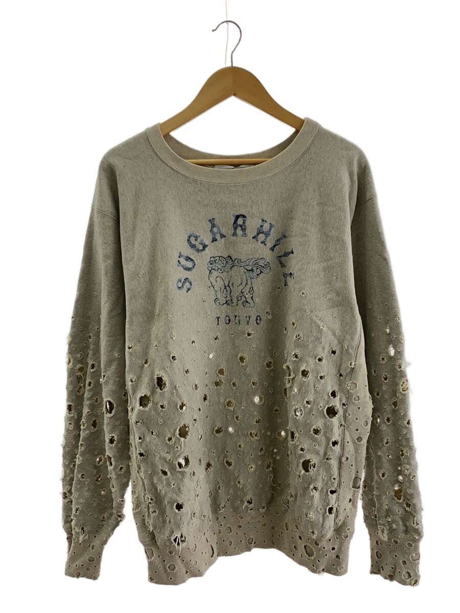 【中古】SUGARHILL◆汗水/2/綿織物/GRY/2441000906/? NULL ?【メンズウェア】