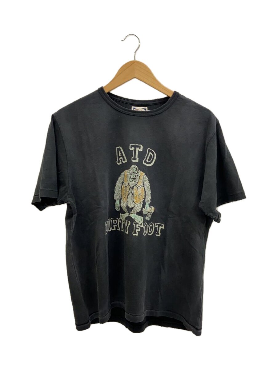 【中古】AT-DIRTY◆DIRTY FOOT COLLEGET/プルオーバー/L/綿織物/GRY/ATD-25SS【メンズウェア】