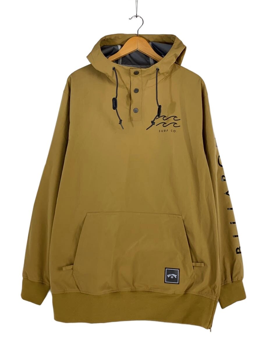 【中古】Billabong◆LIGHT SHELL HOODIE/スキーウェアー/上衣/赤銅色/BC01M-757//【運動競技】