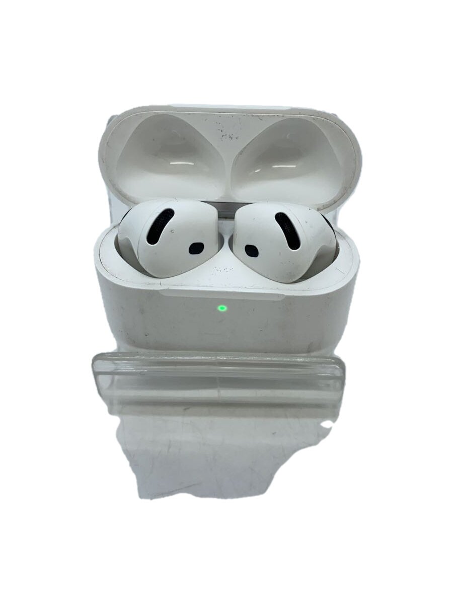 【中古】Apple◆イヤホン AirPods 4 アクティブノイズキャンセリング搭載モデル MXP93J/A【家電・ビジュアル・オーディオ】