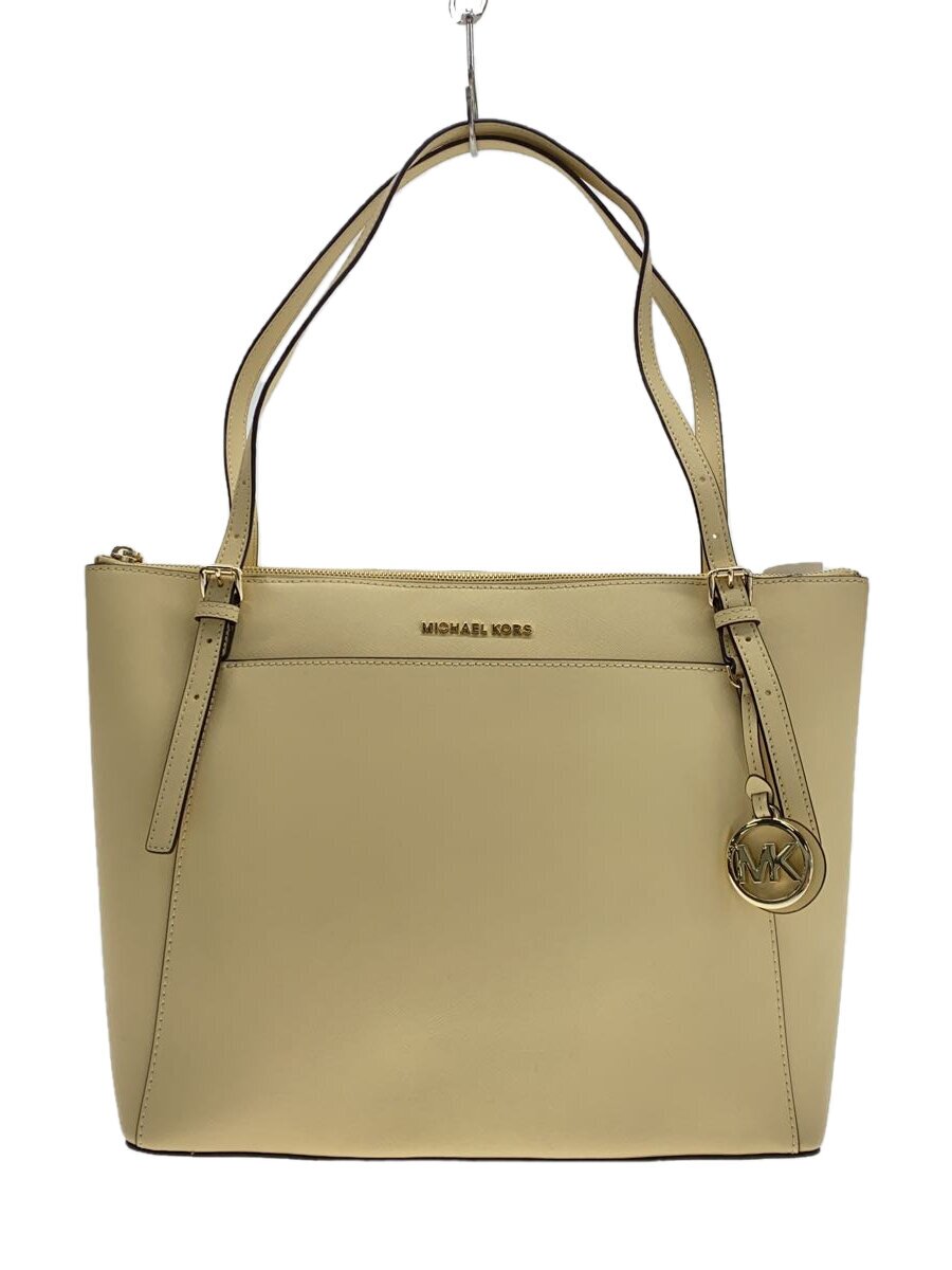【中古】MICHAEL KORS◆Voyager Large Saffiano Leather Tote Bag/30S2LV6T9L【御徒面子】