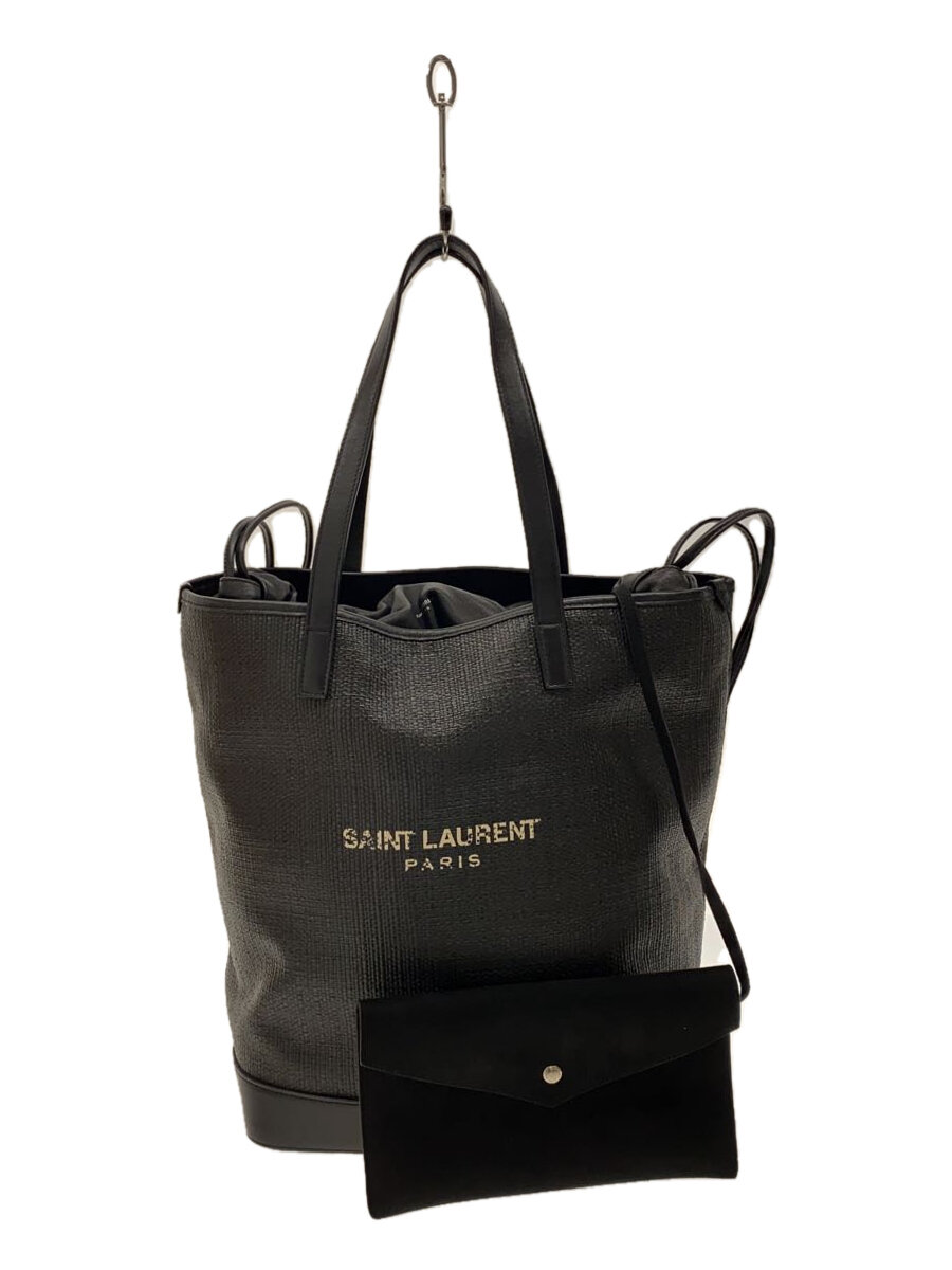 【中古】SAINT LAURENT◆トートバッグ/--/BLK/551595 96W1E//【バッグ】|2nd STREET 店
