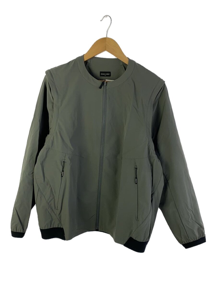 【中古】and per se◆＆GOLF/ターフマスター 2WAYブルゾン/L/ポリエステル/GRY/無地/AXF1004E1【メンズウェア】｜2ｎｄ STREET 店
