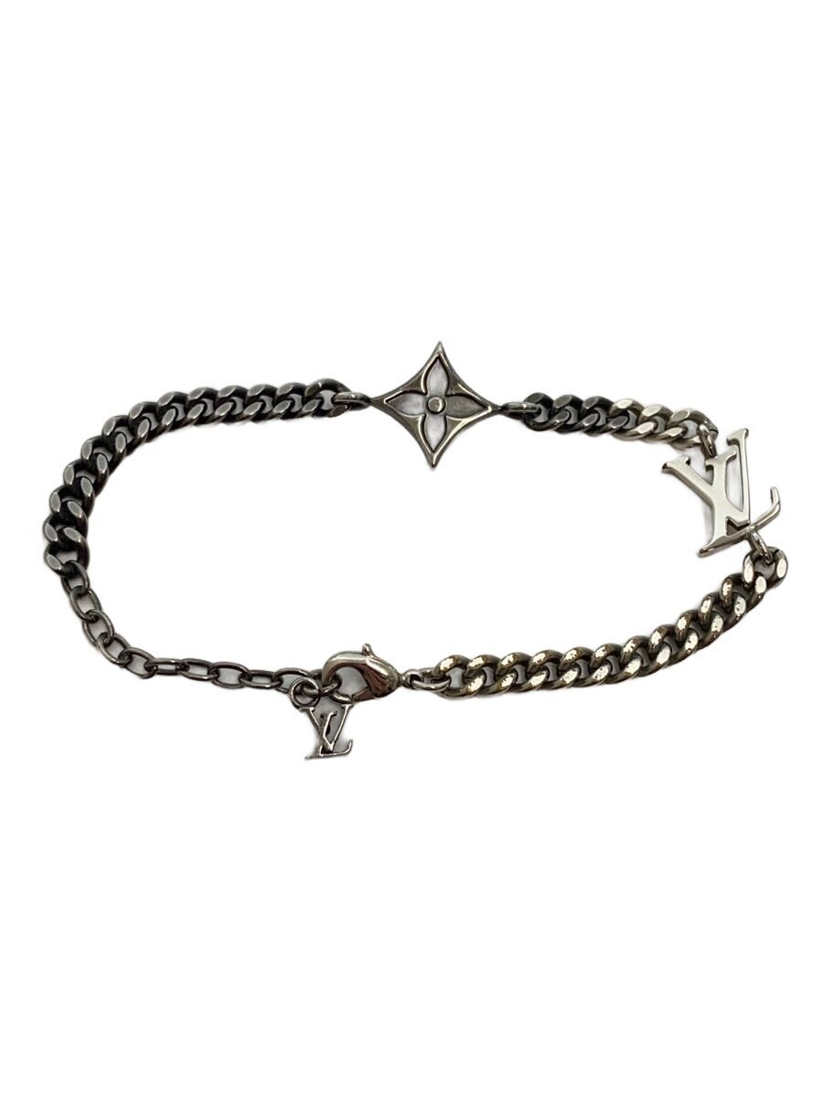 【中古】LOUIS VUITTON◆塗り付ける剥がれ有/ブラスレ・LV 本能/腕輪/メッキ/SLV/メンズ/M00508【服飾雑貨他】