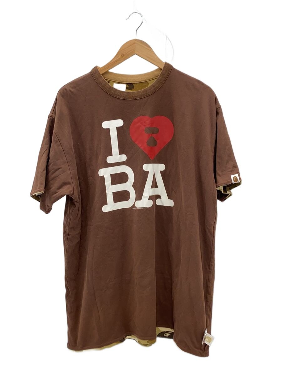 【中古】A BATHING APE◆プルオーバー/--/綿織物/BRW【メンズウェア】