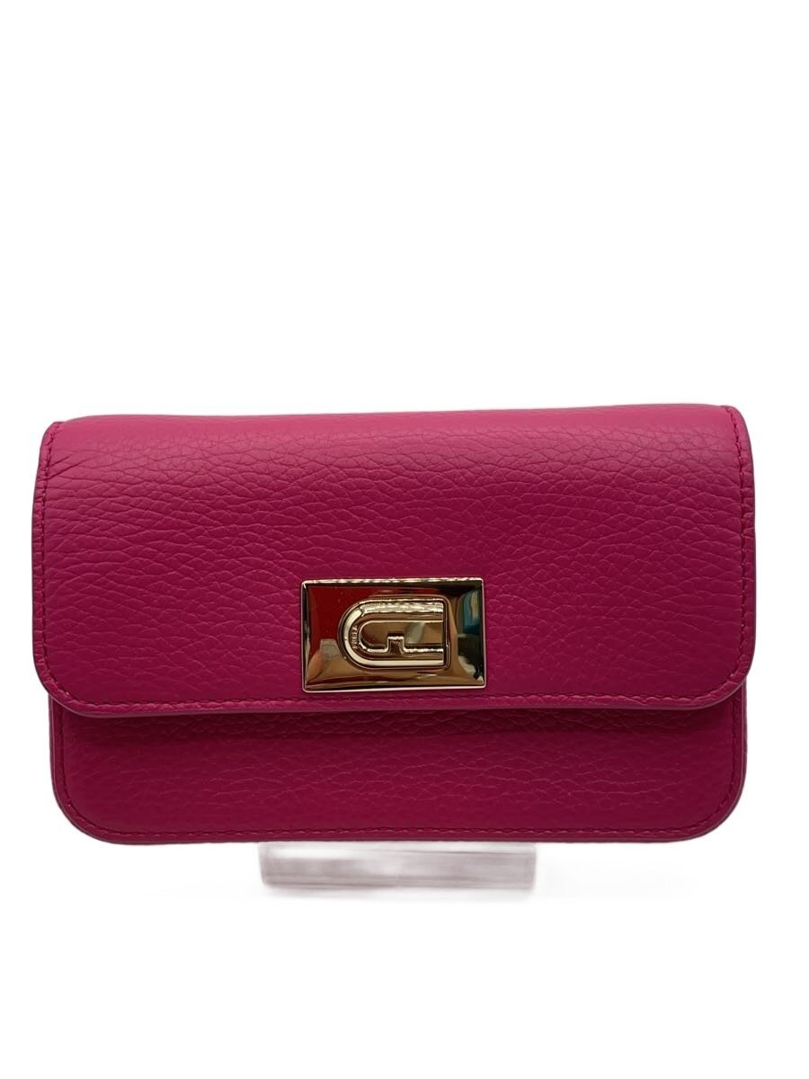 【中古】FURLA◆ショルダーバッグ/レザー/PNK/WE00552【バッグ】｜2ｎｄ STREET 店