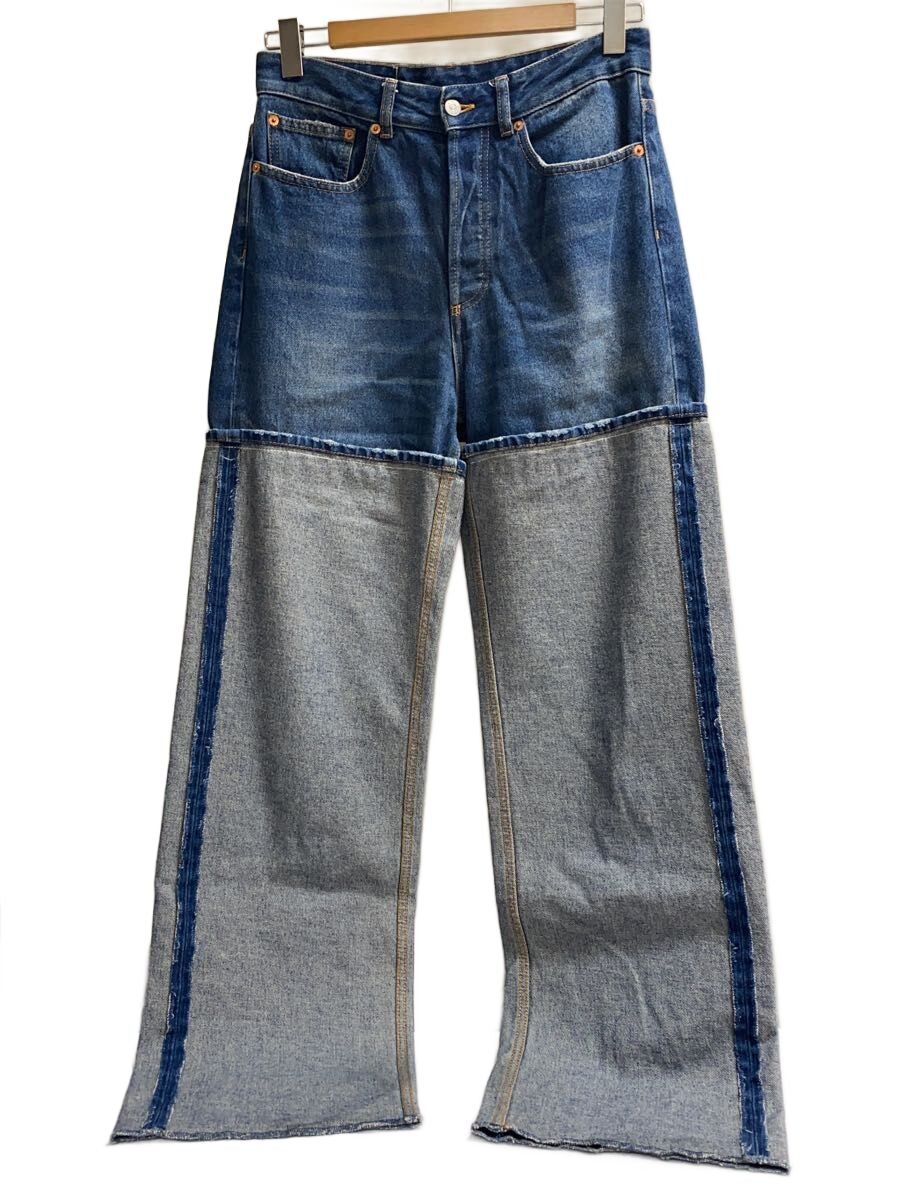【中古】MM6◆インサイドアウトデニムパンツ/26/コットン/ブルー/S52LA0185 S30589【レディースウェア】｜2ｎｄ STREET 店