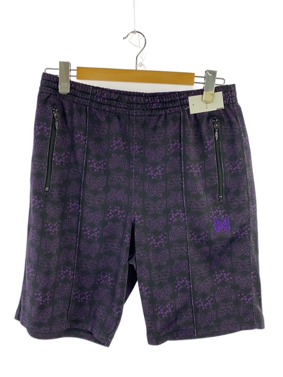 【中古】Needles◆Track Shorts/遊撃手ズボン下/M/ポリエステル/黒いこと/蝶/パピヨン/IN407//【メンズウェア】