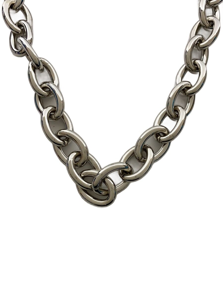 【中古】BASICKS◆Heart Necklace (Large Link)/--/SLV/レディース/S1.5-1105L【服飾雑貨他】