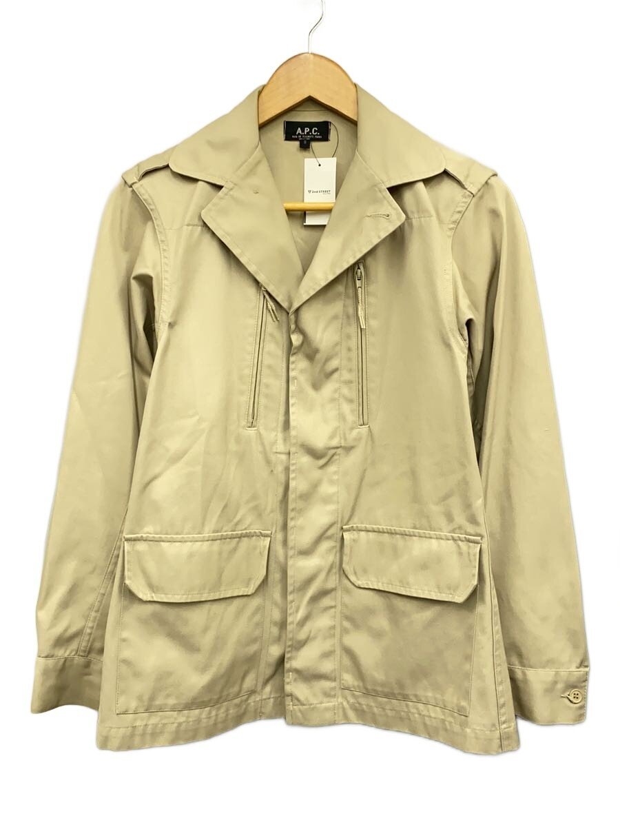 【中古】A.P.C.◆ジャケット/S/コットン/BEG【メンズウェア】|2nd STREET 店