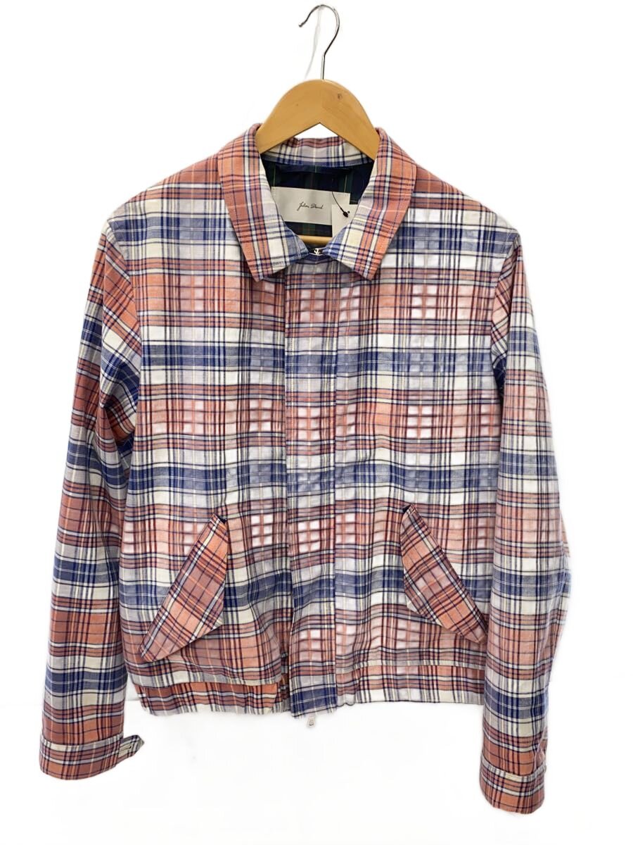 【中古】Julien David◆マドラスチェックブルゾン/--/RED/riri zip【メンズウェア】｜2ｎｄ STREET 店