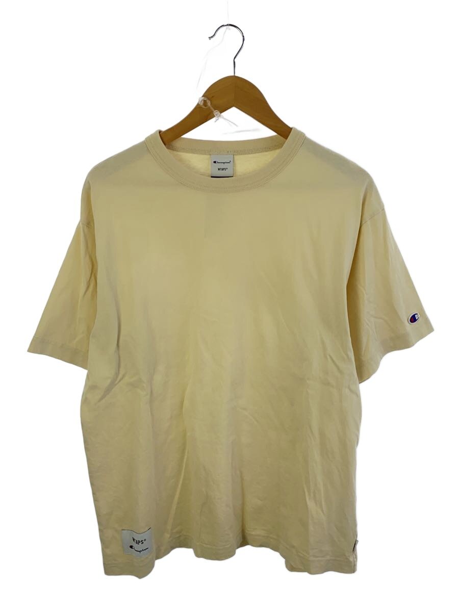 【中古】Champion◆プルオーバー/M/綿織物/YLW/無地/c8-u302【メンズウェア】