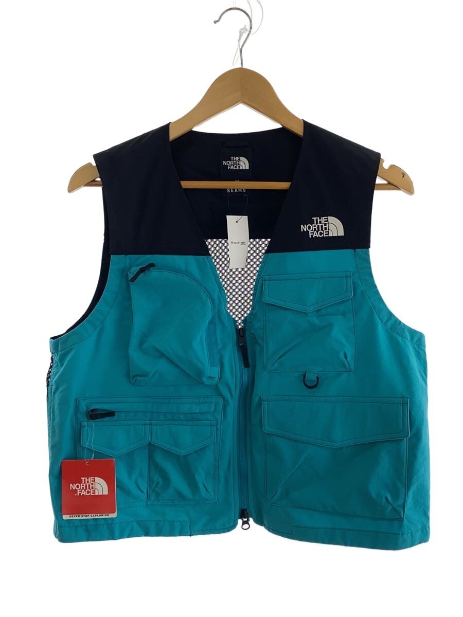 【中古】THE NORTH FACE◆OUTDOOR UTILITY VEST/M/ポリエステル/BLK/無地【メンズウェア】