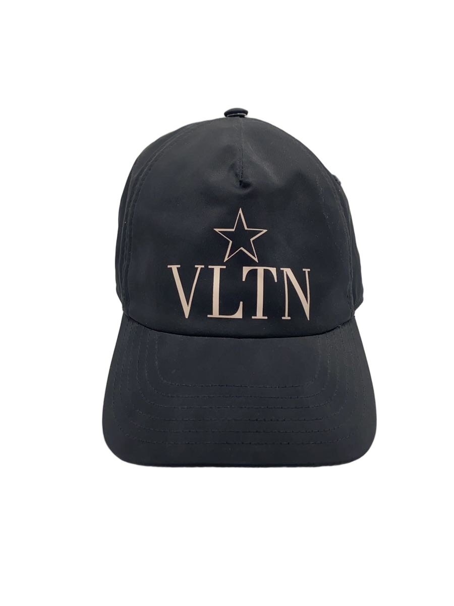 【中古】VALENTINO◆ロゴタイプ/旗がしら/--/ナイロン/BLK/メンズ【服飾雑貨他】