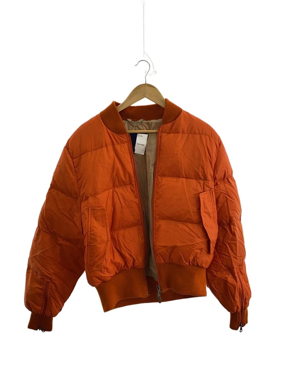 【中古】MONCLER◆落ち込む上衣/3/ポリエステル/ORN/無地/41346-00-68959【メンズウェア】