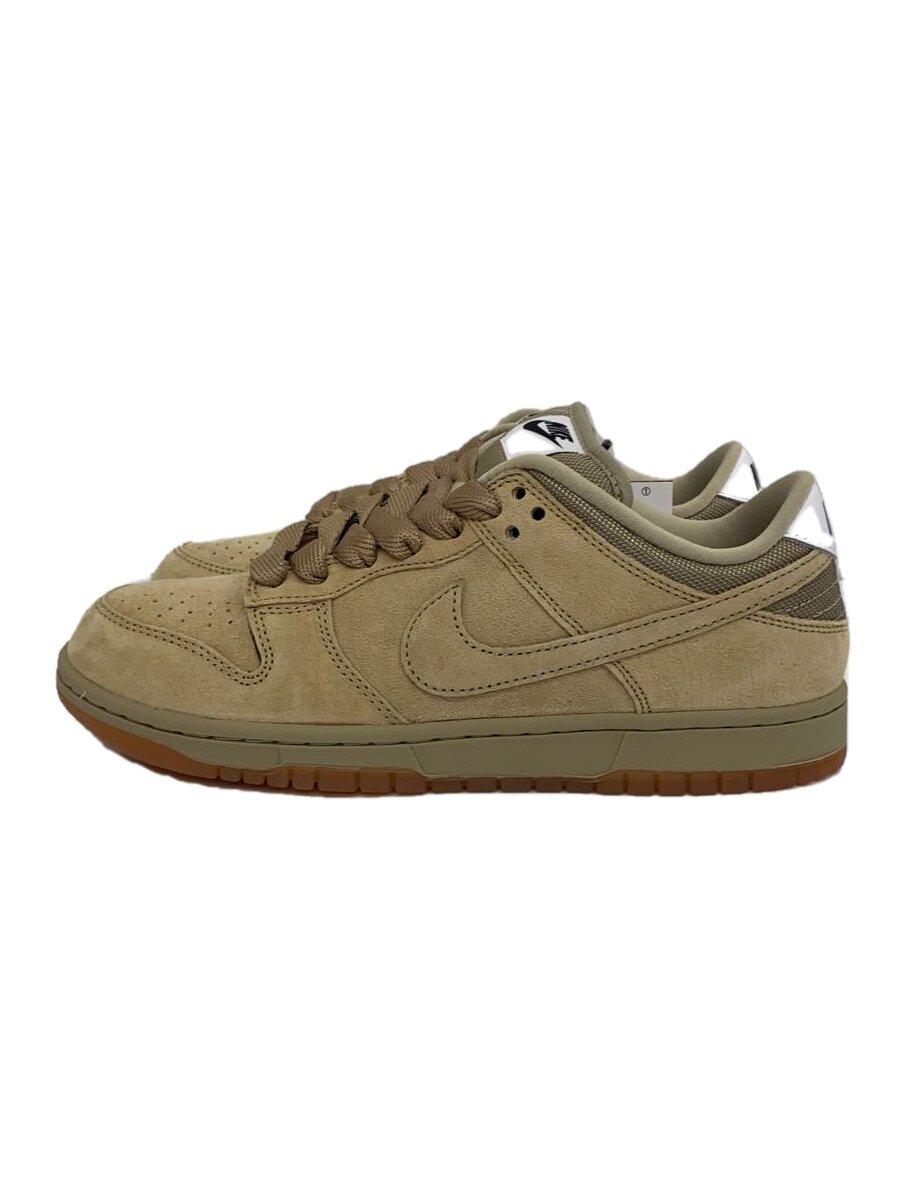 【中古】NIKE◆DUNK LOW PRO B_ダンク LOW 労働者階級 B/25.5糎/BEG【シューズ】