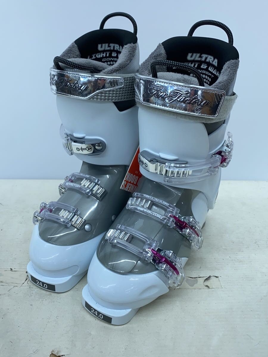 【中古】GENFACTORY/スキーブーツ/24cm/WHT/アダルト/CARVE5【スポーツ】｜2ｎｄ STREET 店