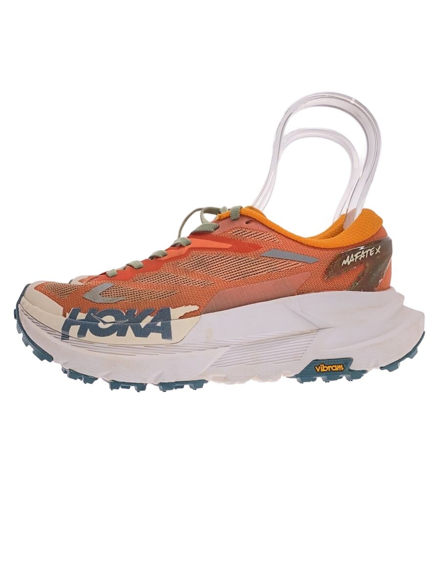 【中古】HOKA(HOKA ONE ONE)◆ローカットスニーカー/24糎/ORN/綿織物/1162010【シューズ】