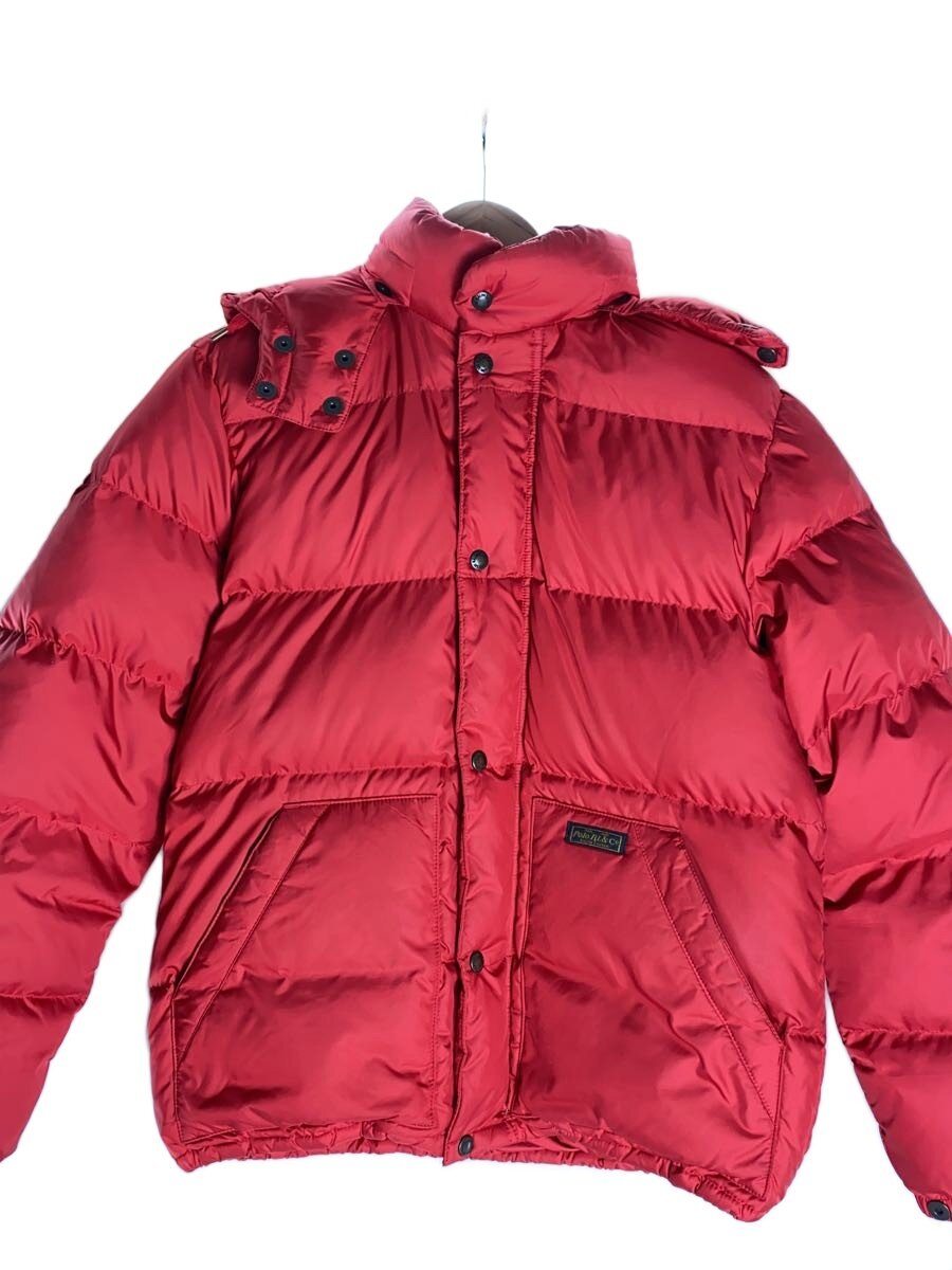【中古】POLO RALPH LAUREN◆ダウンジャケット/S/ポリエステル/RED/無地/MNBLOTWM5E00024//【メンズウェア】|2nd STREET 店