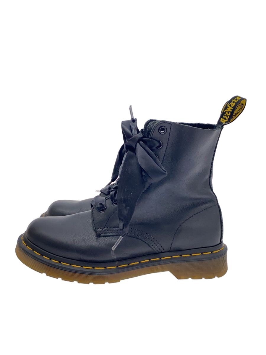 【中古】Dr.Martens◆PASCAL/レースアップブーツ/UK6/黒いこと/なめし革【シューズ】