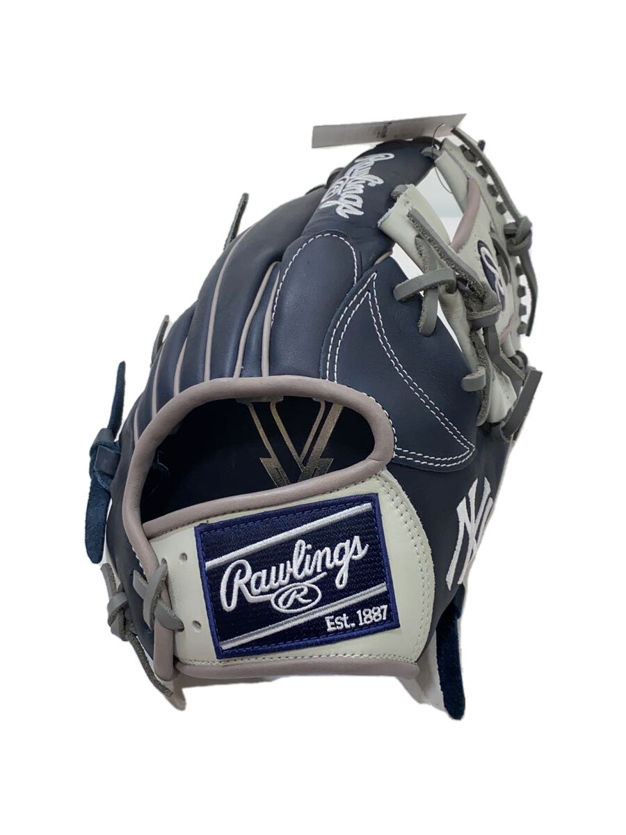 【中古】Rawlings◆野球用品/右利き用/NVY/軟式用/ヤンキース/ネイビー/紺/グローブ//【スポーツ】