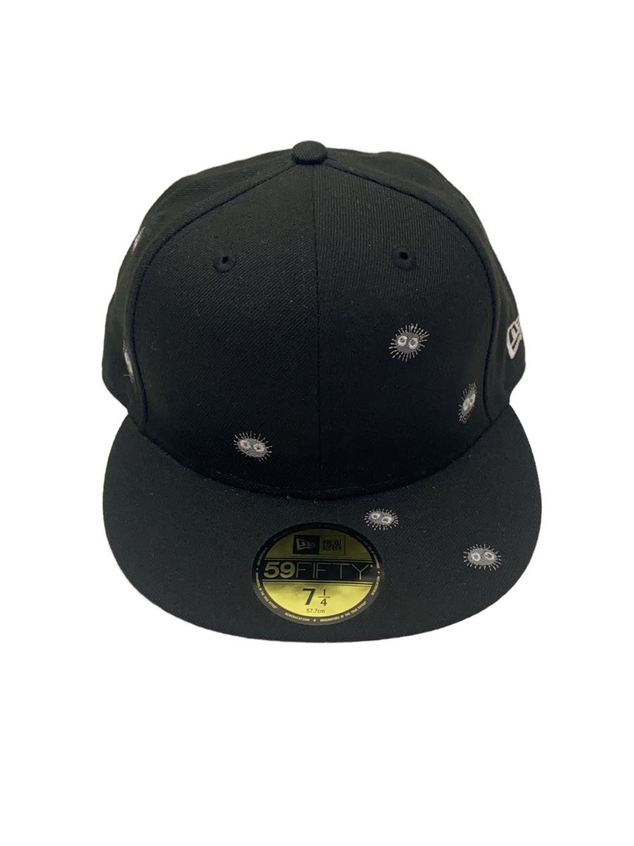 【中古】NEW ERA◆旗がしら/7 1/4/ポリエステル/BLK/メンズ【服飾雑貨他】