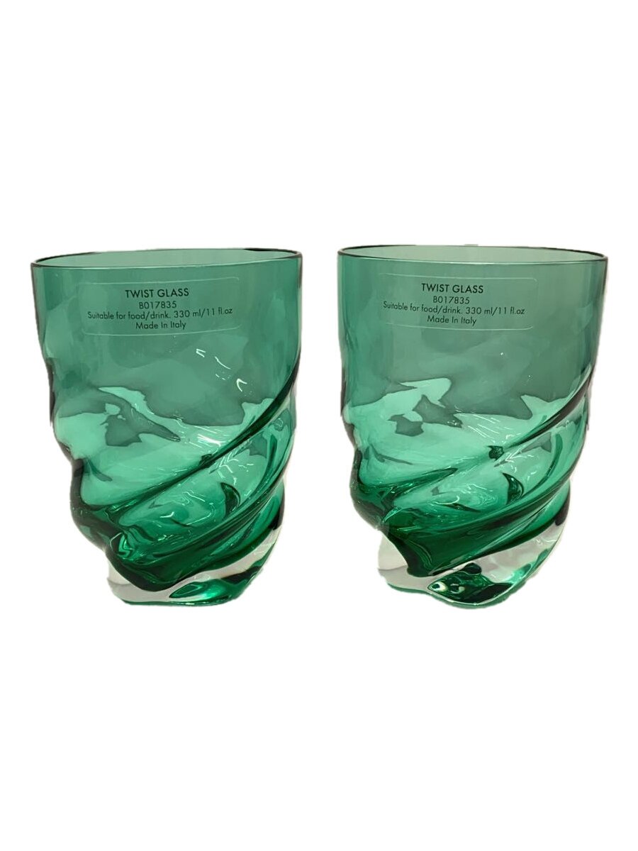【中古】LOUIS VUITTON◆水のみ/2点書き割り/GRN/TWIST GLASS【勝手もと装置】